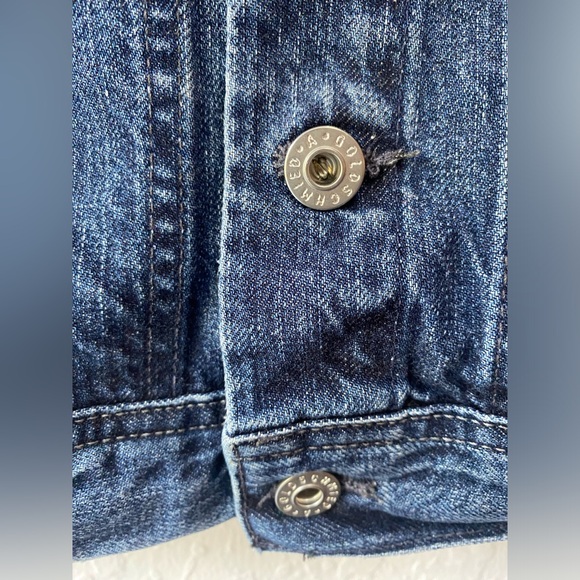 AG Robyn Jean Jacket Medium Wash 100% cotton Classic Style SZ S Small Pockets - Picture 4 of 10